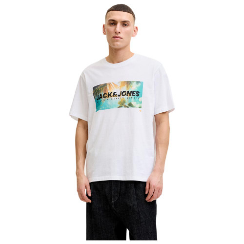 Jack & Jones Ανδρική κοντομάνικη μπλούζα Indiana Crew Neck T-Shirt